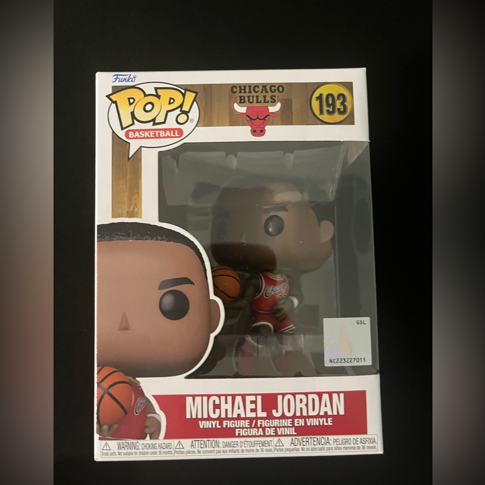 Funko Pop NBA Chicago Bulls: Michael Jordan #193 (Rookie Season)